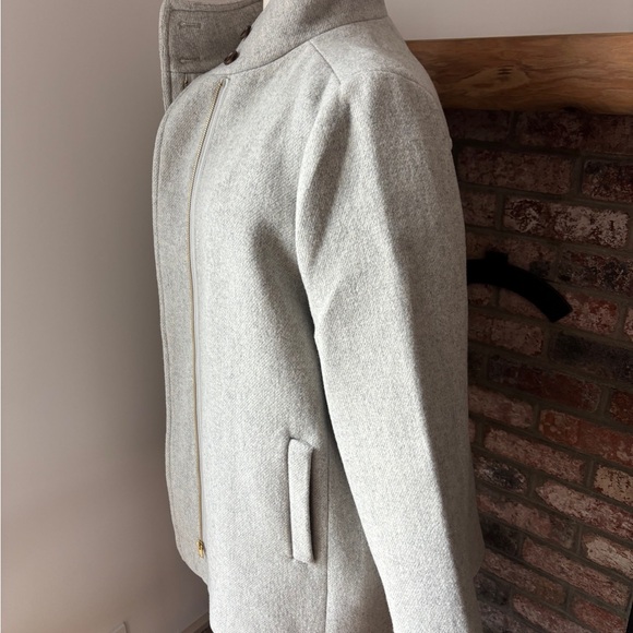 J. Crew Gray Wool Coat - Picture 4 of 5
